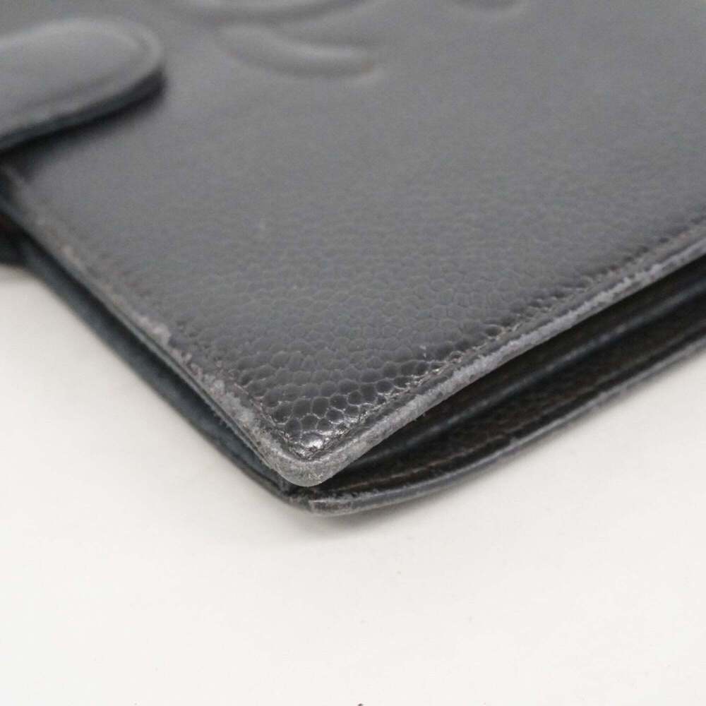 CHANEL Black Caviar Leather Wallet - Picture 7 of 9